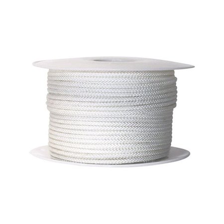 CLEAN ALL N7409S0200S Braid Jacket Nylon Cord Spool White - 0.14 in. x 200 ft. CL2516087